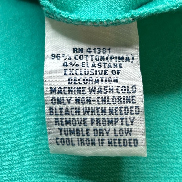 Polo Golf Ralph Lauren Polo Size Large Stretch Lisle Pima Cotton Green Shirt - Picture 10 of 12